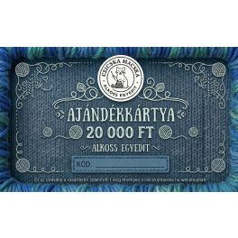 20 000 forintos ajándékkártya
