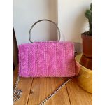 Mályva plüss táska