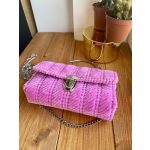 Mályva plüss táska